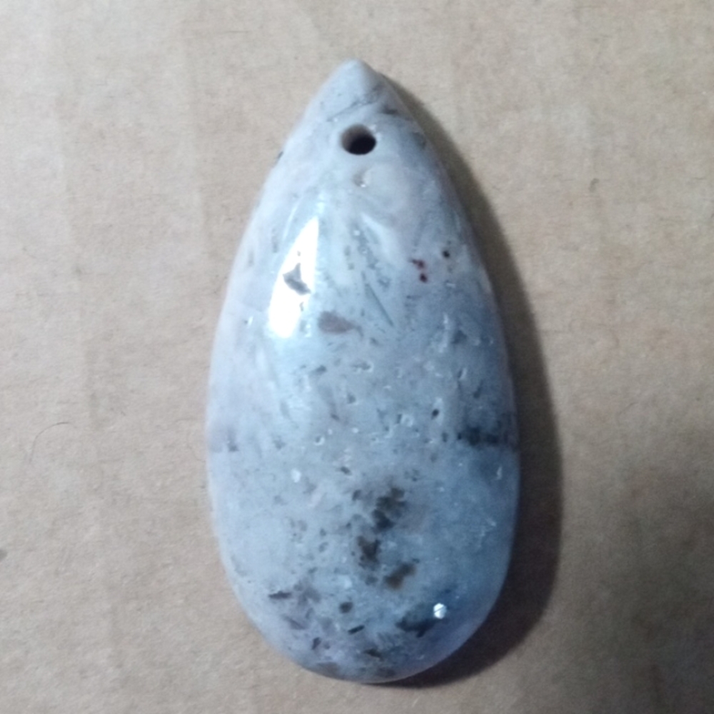 Ocean Jasper Teardrop Pendant